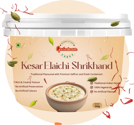 Kesar Elaichi Shrikhand